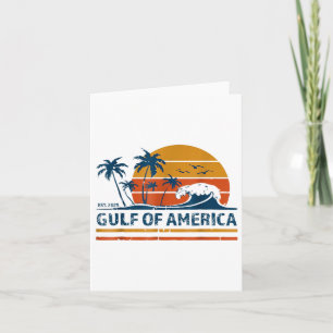 Tarjeta Golfo De Estados Unidos Divertido De México Estado