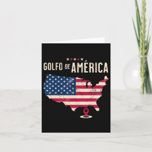 Tarjeta Golfo De Estados Unidos Golfo De América Idioma Es