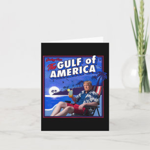 Tarjeta Golfo De Estados Unidos Gracioso