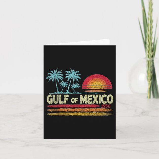 Tarjeta Golfo De México (Anverso)