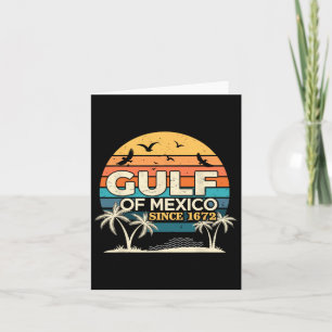 Tarjeta Golfo De México Con La Marea