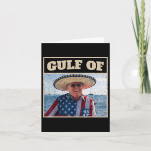 Tarjeta Golfo de México de Estados Unidos Trump Golfo de E