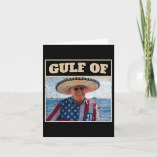 Tarjeta Golfo de México de Estados Unidos Trump Golfo de E