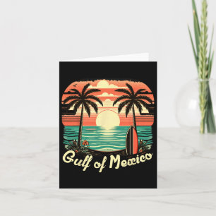 Tarjeta Golfo De México Desde Vac De Verano De Playa Vinta