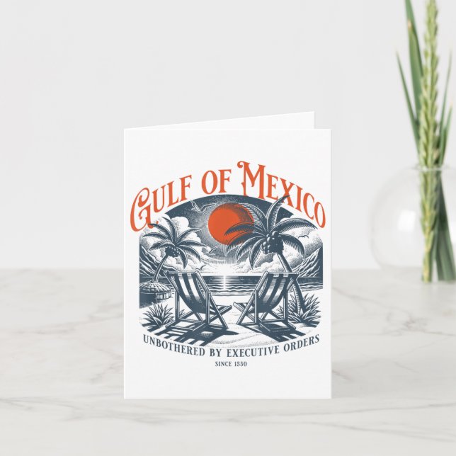 Tarjeta Golfo De México Forever Beach Golfo De México (Anverso)