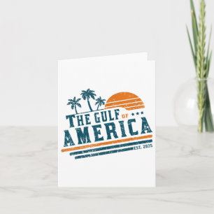 Tarjeta Golfo De Vintage Retro De Estados Unidos 2025