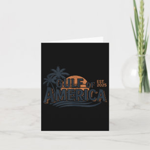 Tarjeta Golfo De Vintage Retro De Estados Unidos 2025