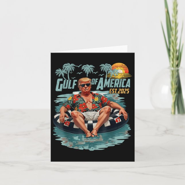 Tarjeta Golfo Retro De Estados Unidos Este 2025 Golfo Amer (Anverso)