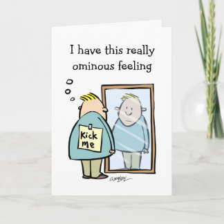 Tarjeta Golpéeme con el pie