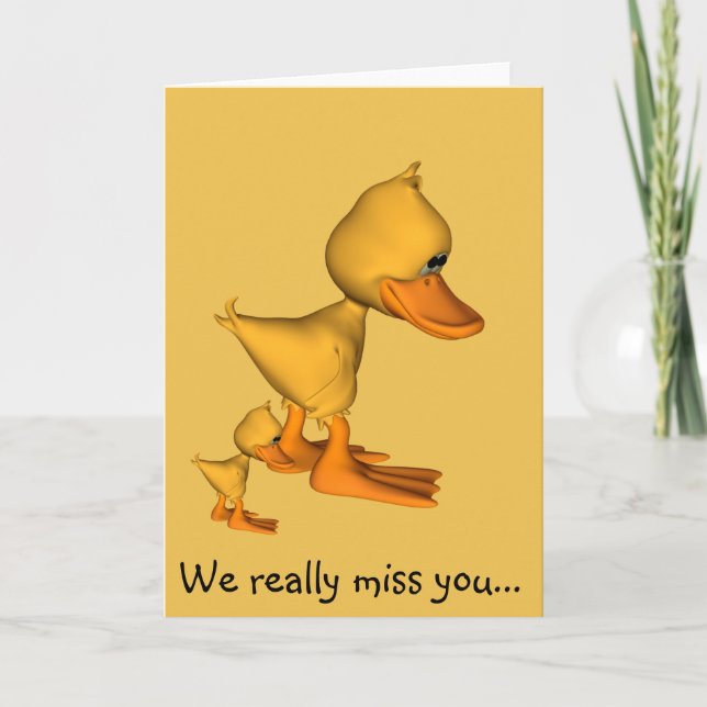 Tarjeta Goober el pato (Anverso)