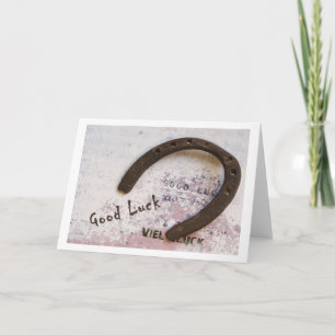 Tarjeta Good Luck
