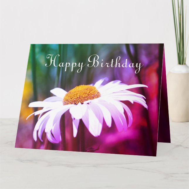 Tarjeta Gorgoge Bright Happy Birday (Anverso)