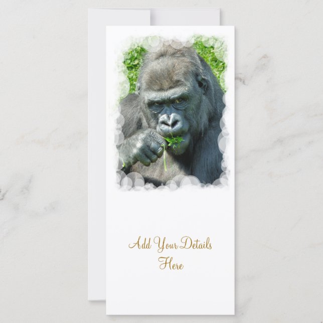 TARJETA GORILLA (Anverso)
