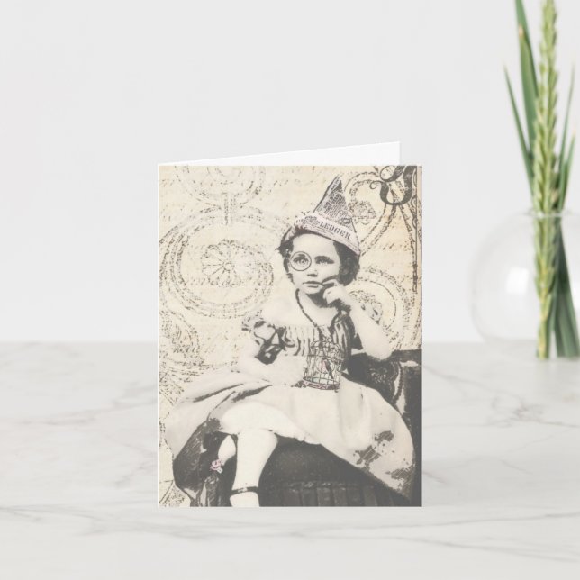 Tarjeta Gorra de periódicos Gal (Anverso)