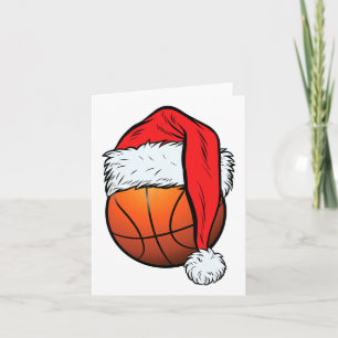 Tarjeta Gorra de Santa de Navidad Ll Sketll Xmas chicos ho