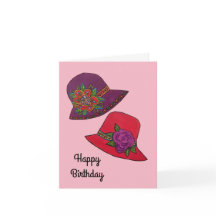 Gorra rojo y púrpura