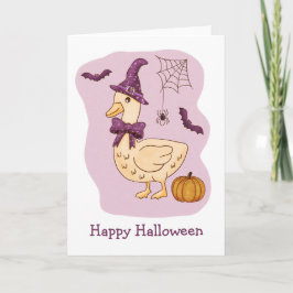 Tarjeta Gosa y calabaza toscas