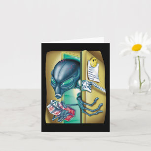 Tarjeta GOT PROTOPLASM ALIEN - FRIDGE por Jeff Willis Art