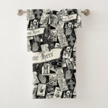 Tarjeta gótica tarot victoriana Brujería Apothecar