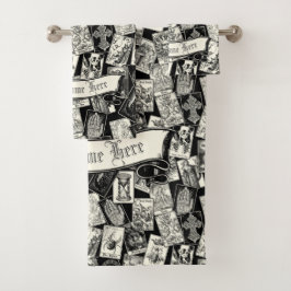 Tarjeta gótica tarot victoriana Brujería Apothecar