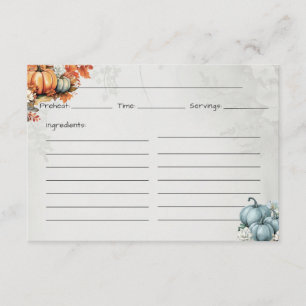 Tarjeta Gourdegous Basic Recipe Card