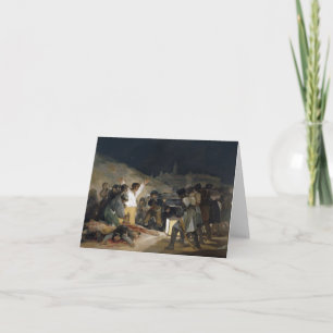 Tarjeta Goya Third of May Note