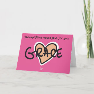 Tarjeta Grace card