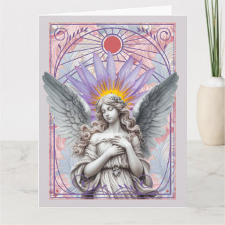 Tarjeta Gracia Radiante - Ángel del Amanecer