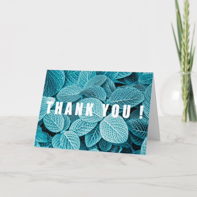 Tarjeta Gracias! (Anverso)