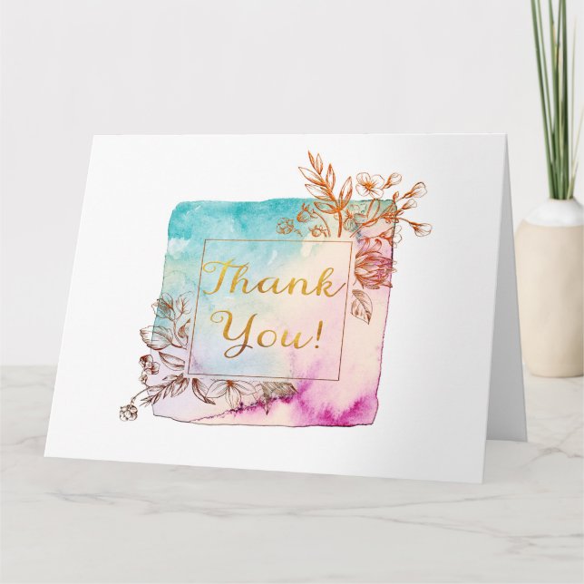 Tarjeta Gracias! (Anverso)