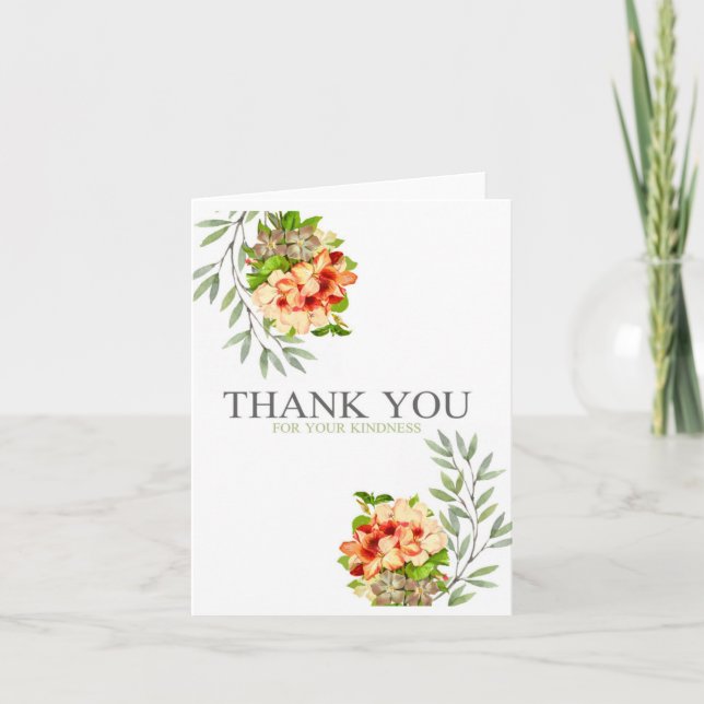 Tarjeta Gracias (Anverso)