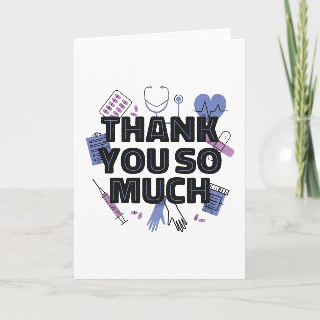 TARJETA GRACIAS A LA ATENCIÓN DE LA SALUD (Anverso)