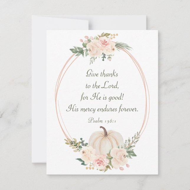 Tarjeta Gracias a la Llanura de Acción de Gracias de la Bi (Anverso)