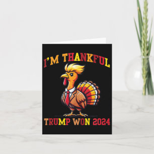 Tarjeta Gracias a Trump, gracias a Trump, ganó el premio