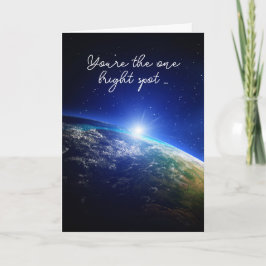 Tarjeta Gracias al Universo con Rayo Claro