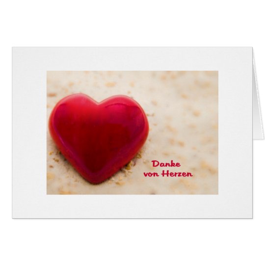 Tarjeta Gracias de corazones