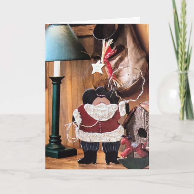 TARJETA GRACIAS DE NAVIDAD A BUENOS AMIGOS (Anverso)