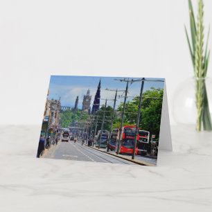 Tarjeta Gracias, Edinburgh Scotland