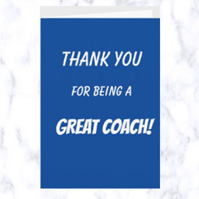 Tarjeta Gracias editable por ser un gran entrenador (Subido por el creador)
