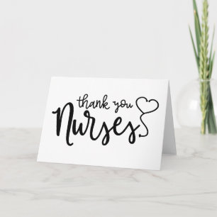 Tarjeta Gracias Enfermeras   Script de Fancy