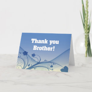 Tarjeta ¡Gracias hermano!