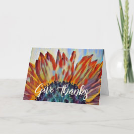 Tarjeta Gracias, Hermoso Día de Acción de Gracias