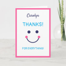 GRACIAS. Me hiciste feliz. Personalizado