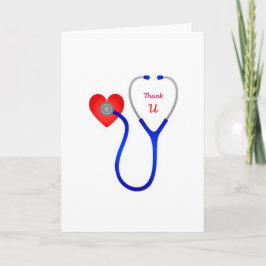 Tarjeta Gracias Médica