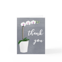 "gracias" Orchid Elegant Script | Interior en blan