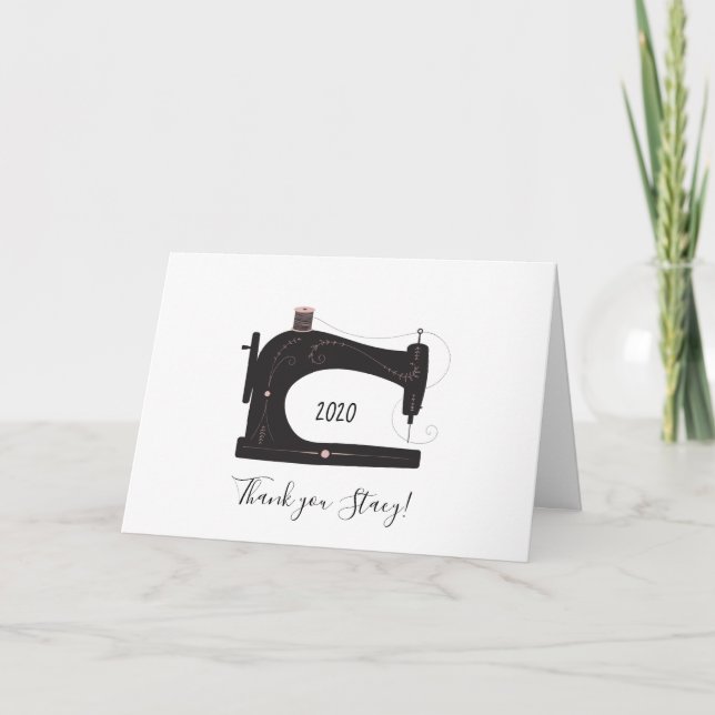 Tarjeta Gracias personalizados por donar máscaras (Anverso)