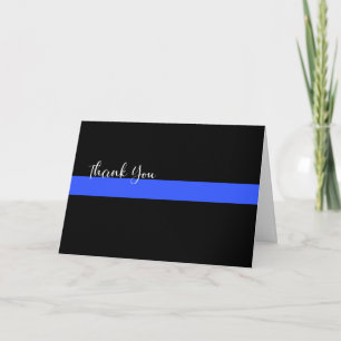 Tarjeta Gracias Policía