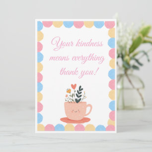 Tarjeta Gracias por Celebrar Con Nosotros