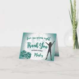 Tarjeta Gracias por el cumpleaños Green