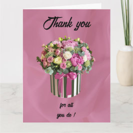 Tarjeta Gracias por el Día del Profesional Administrativo